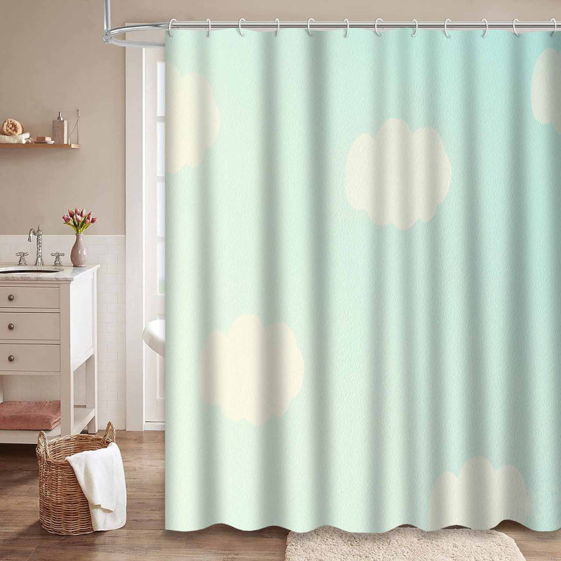 Rideau de douche Baby Cloud, L 72 po x l 84 po
