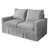 100 % polyester gris clair