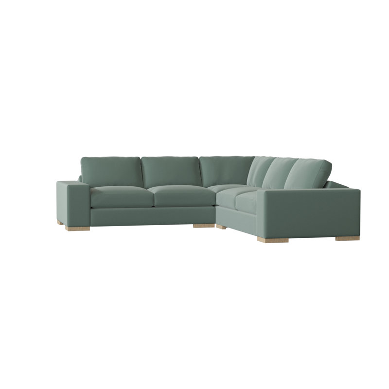 Brann Upholstered L-Shaped Sectional Symmetrical, Natural, Klein Laguna