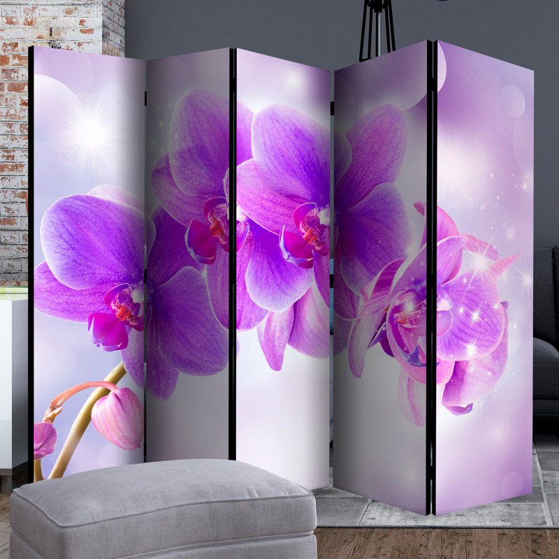 Marlena 172cm H Folding Room Divider, 5