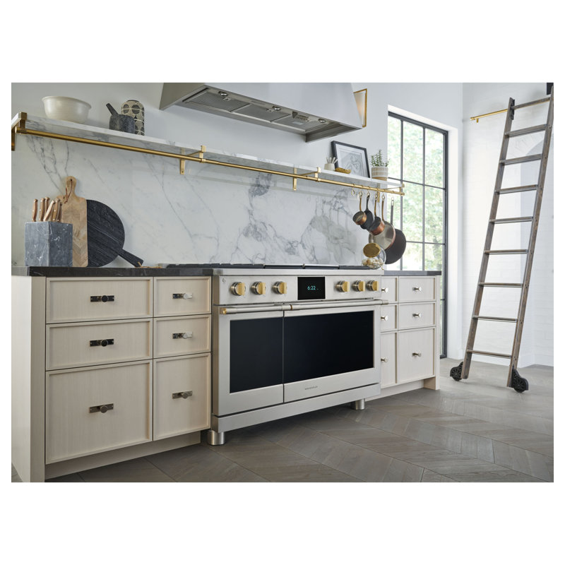 Monogram 53" Custom Brass Designer Collection Hood