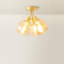 Dejuane Glass Semi Flush Mount-1407445304-1407445305