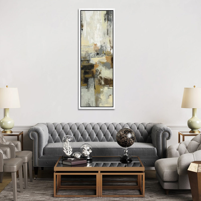 Lava And Steam III by Silvia Vassileva - Panoramic Gallery-Wrapped Canvas Giclée on Canvas, 182.88 cm H x 60.96 cm W