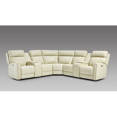 Rumalda Upholstered L-Shaped Sectional Symmetrical