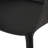 Azalea Outdoor Chair - Weather , Stable Structure, Modern Outlook, Black Polypropylene, 23.67In Depth, 21.65In Width, 33.59In Height, 12.39Lb Weight To Weather, Construction, Elegant Lines, D, W, H,