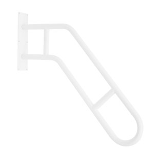 3-Step Safety Handrail, 300Lb Capacity U-Shape Grab Bar, Wall Mounted For Stairs/Thresholds