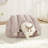 Pet Sofa Dual-Purpose Cat Bed Adjustable Shape Pet House Tent with Washable Removable Cushion