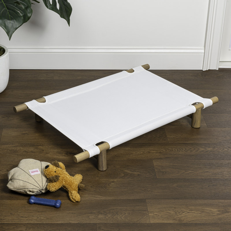 Lit pour chien surélevé 32 po Chester, Blanc