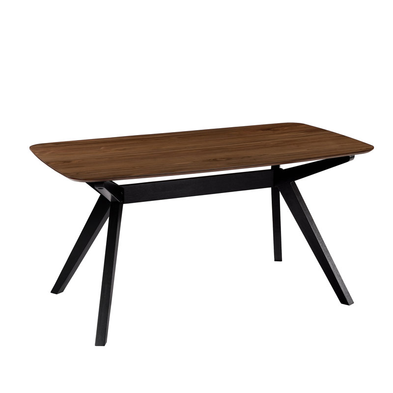 Wood Dining Table, Dark Walnut