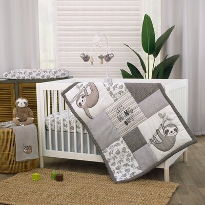 3 - Piece Crib Bedding Set