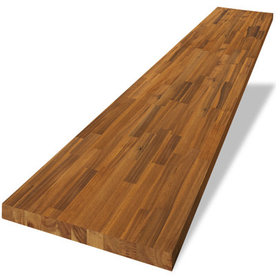 Comptoir de cuisine en bois massif Gladys