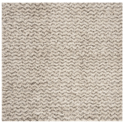 Adessa Shag Performance Chevron Rug
