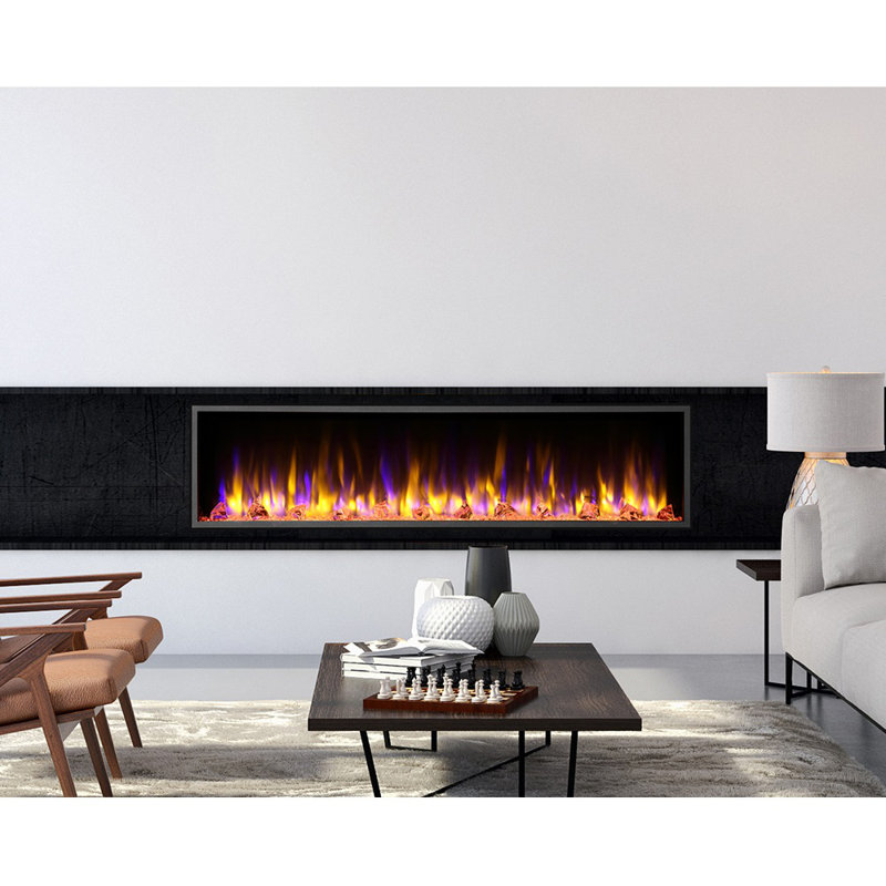 Foyers électriques Aadhavan Series, H 22 po x l 64,25 po x P 8,25 po