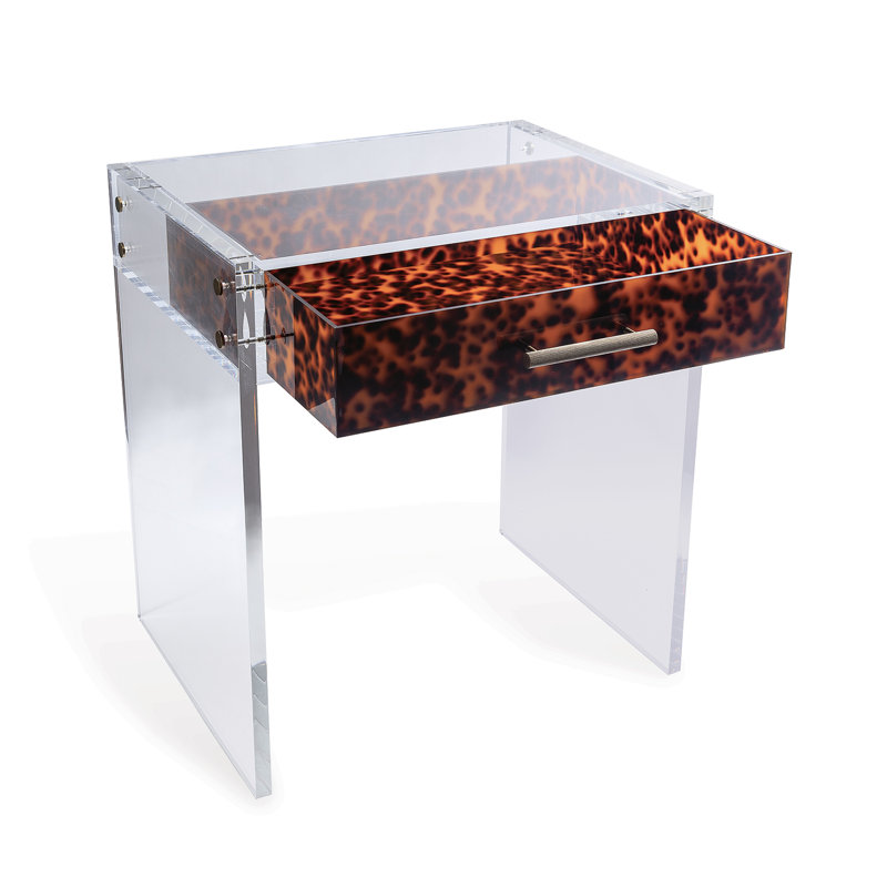 Table de bout avec rangement Milan
