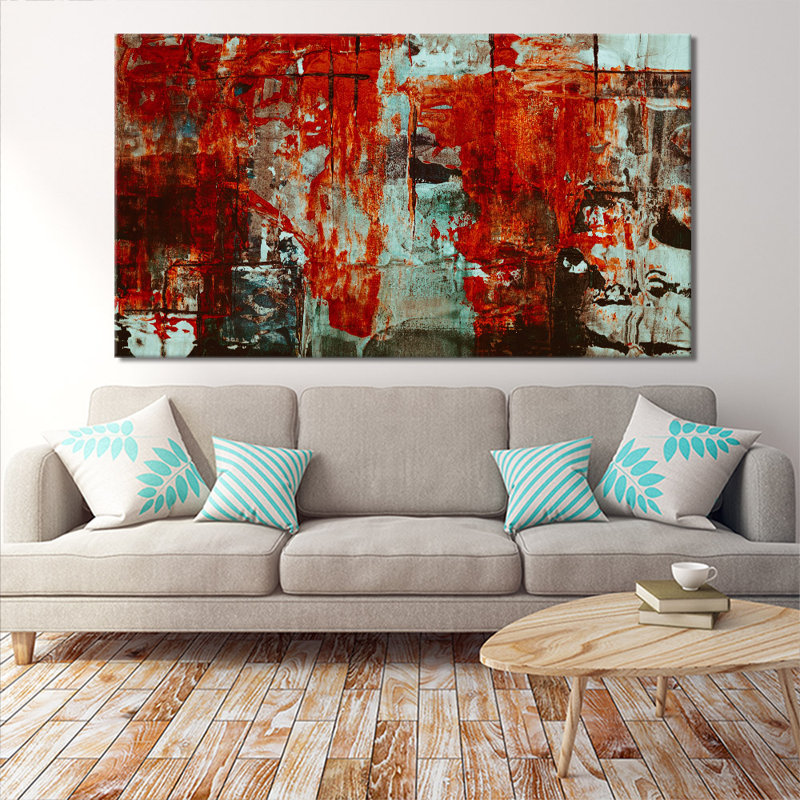 Splash - Wrapped Canvas Painting, 51cm H x 76cm W x 2cm D