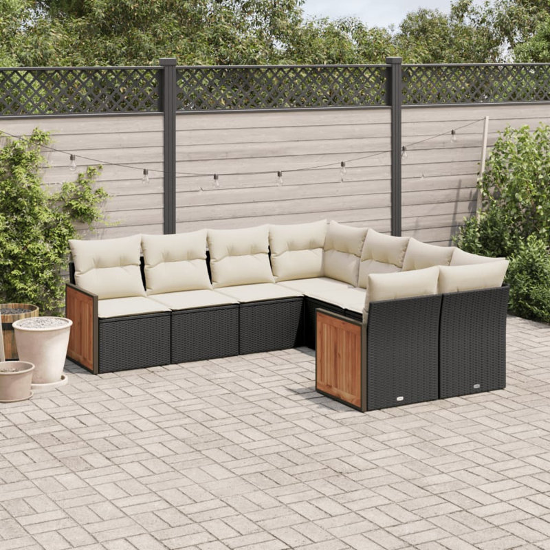 Ensemble de canapé de jardin Vidaxl