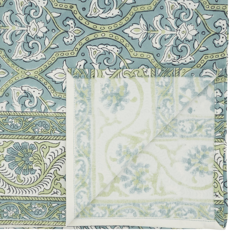 Chemin de table à médaillon Ornate, 16 po x 72 po