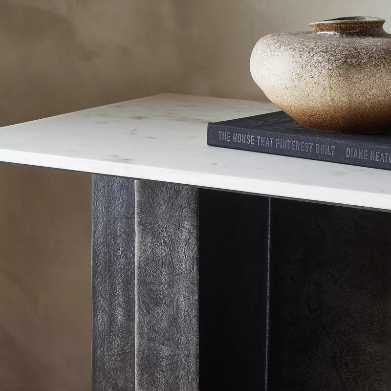 Terrell 72'' W Marble Console Table