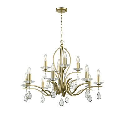 Wasson 12 - Light Gold Unique/Statement Pendant