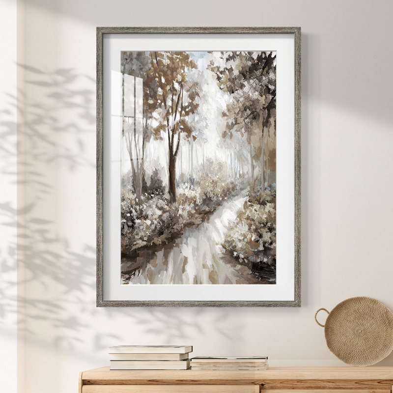 Lemire - Toile tendue avec châssis, H 25,5 po x l 17,5 po