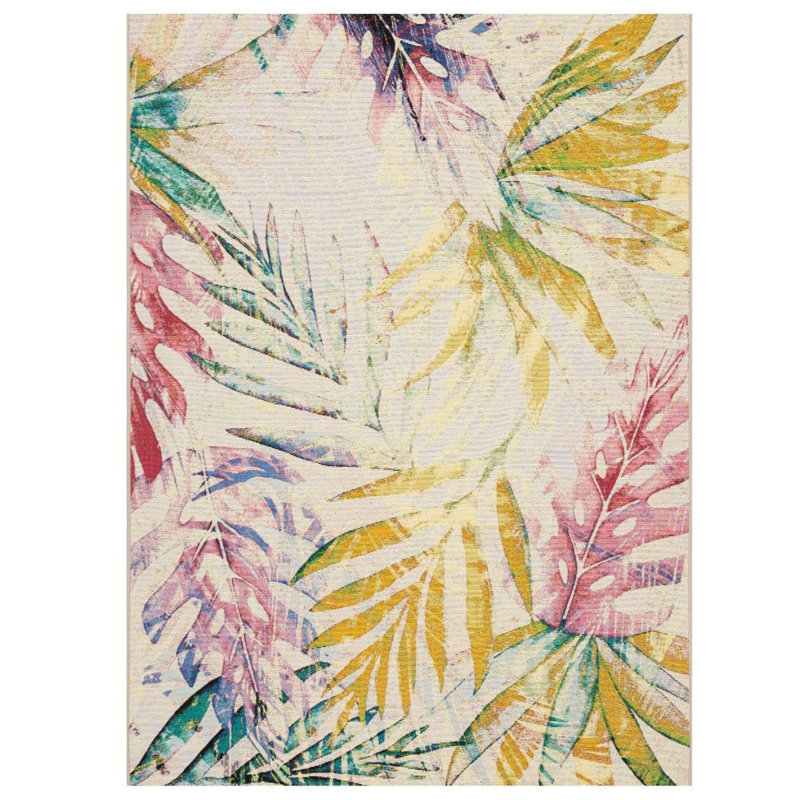Alyvea Rectangle Abstract Flokati Indoor / Outdoor, Rectangle 120 x 170cm