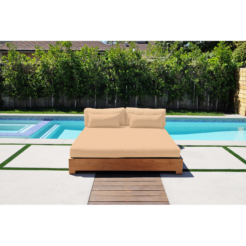 Westgate Outdoor 2 - Seat Patio Daybed, Canvas Camel Sunbrella® Canvas