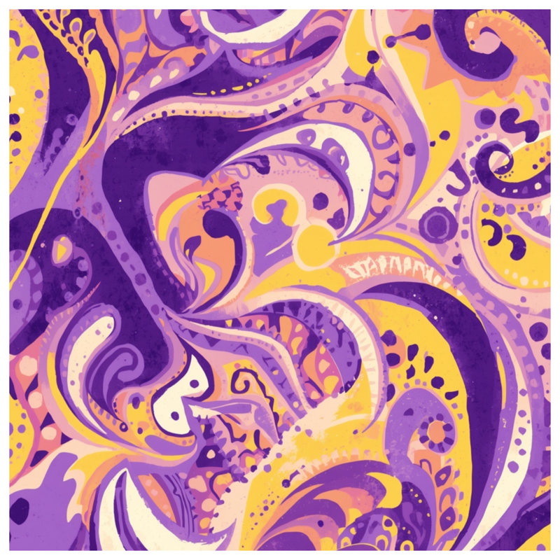 Couvertures à motif cachemire tourbillonnant, 50 po L x 60 po H