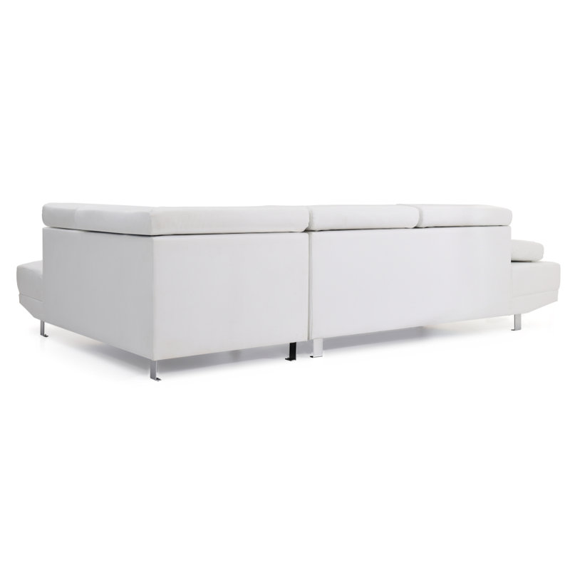 Canapé modulaire Modern River, Blanc