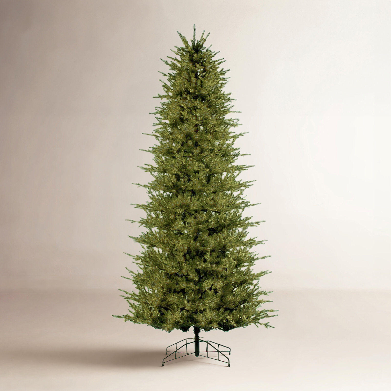 Pre-Lit Fir Christmas Tree, 9', Clear/White