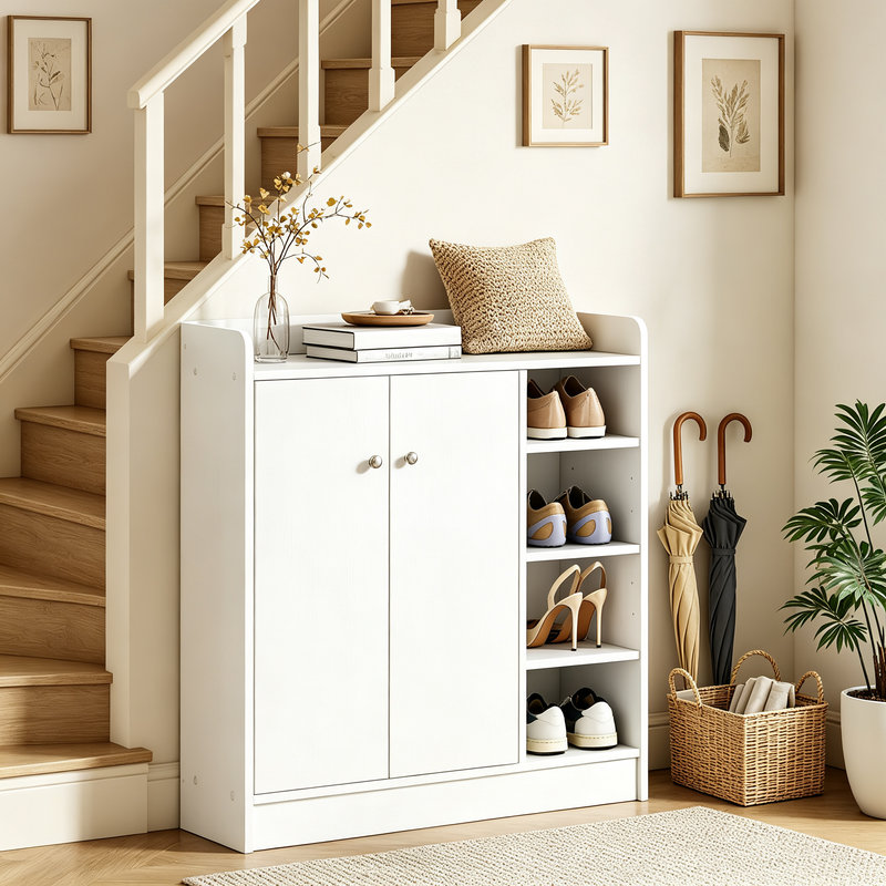 12 Pair Shoe Storage Cabinet