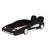 Twin Race Car-Shaped Platform Bed With Wheels-1926867859