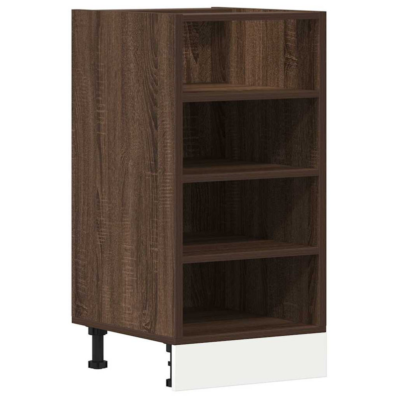 Bottom Cabinet Riga, Brown Oak