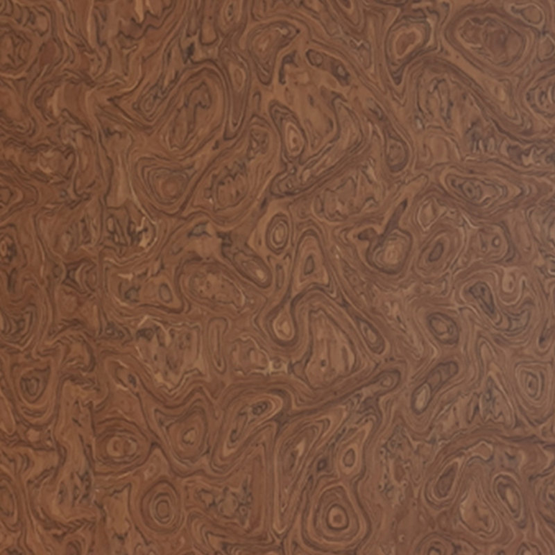 Square Edge Dark Walnut Finished Veneer MDF Boards, 12" H x 12" W
