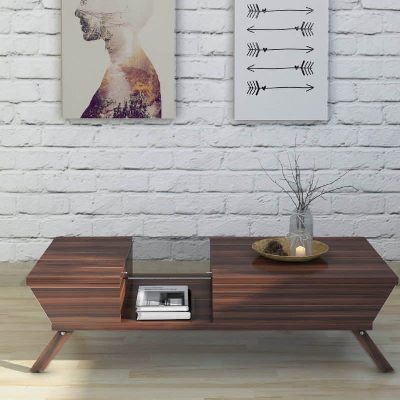 Soto Coffee Table, Walnut