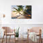 Secret Beach, Caribbean by Stefan Hefele - Print on Canvas-1880410790-2011684345