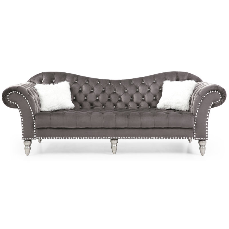 Wilshire G0953A-S Sofa, Dark Gray