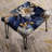 Celestial Mirage Marble Pattern - Marble Rectangle Ottoman