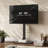 Akhia Universal Black Floor TV Stand for 50 to 80 Inch TVs , Swivel and Height Adjustment TV Mount,Holds up to 110Lbs