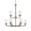 Lustre 9 lumières à abat-jour Attah-1054478464