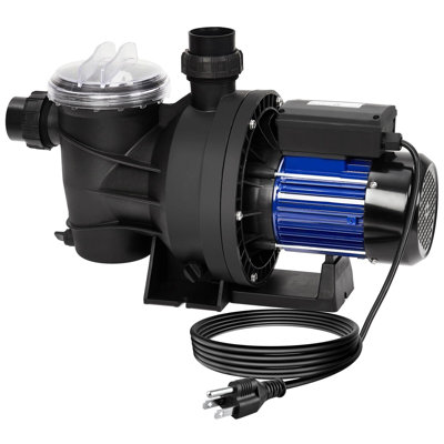 1.6HP Pool Pump For Above Ground And Inground Pool, Low Noise Swimming Pool Pump With 3962GPH & Max Suction Height