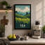 Tea Plantation Landscape Modern - Wrapped Canvas-1547502572-1547502581