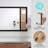 Thomas Martha Stewart Magnetic Dry Erase Monthly Calendar and Cork Board Combo with Included Marker, Magnets-89798291