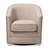 Upholstered Swivel Barrel Chair-1197035739
