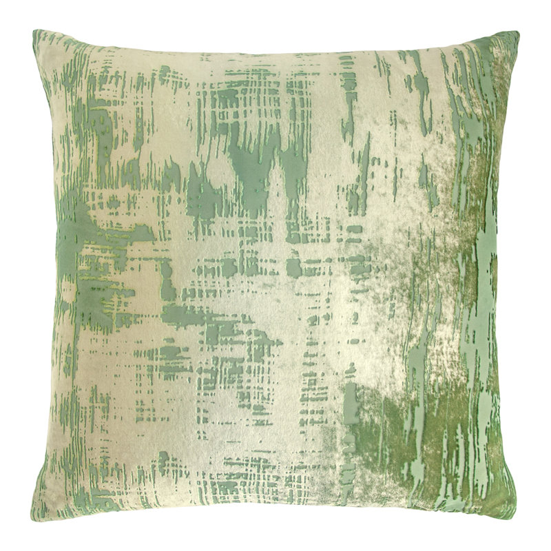 Square Pillow Cover & Insert, Grass, 18"H x 18"W
