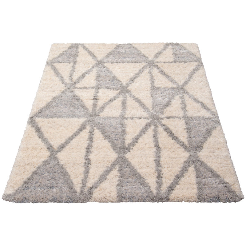 Ailiana Performance Geometric Indoor Rug, Rectangle 6'7" x 9'6"