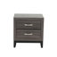 Table de chevet en bois avec 2 tiroirs-306155188