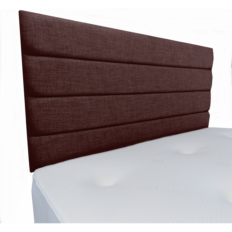 Facin Upholstered Headboard, Small Single (2'6), Burgundy