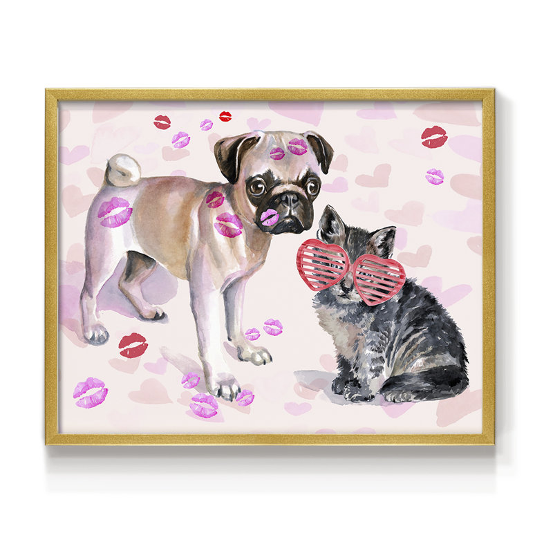 Collection de couture mignonne A - Reproduction encadrée - Restickable, H 11 po x l 14 po