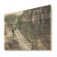 Exploration de la vue sur la montagne - Panneau mural en bois de randonnée sur bois de pin naturel-2040352200