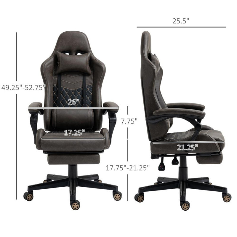 Fauteuil inclinable pivotant en polyuréthane